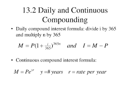 Ppt 13 1 Compound Interest Powerpoint Presentation Free Download Id 162211