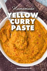 Homemade Yellow Curry Paste Curry Paste Yellow Curry Paste Curry Recipes