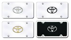 Personalizing your toyota camry is easy with our huge selection of custom license plates & frames. Toyota License Plates