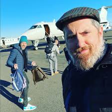 Looking good! Jason Sudeikis and Hannah Waddingham pose with a fan.