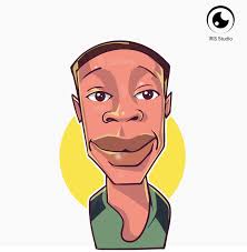 Khaby rose into fame and limelight for his hilarious short comedy skits where he sarcastically points people who complicate simple tasks for no. Artstation Khaby Lame Caricature Gamika Premarathne