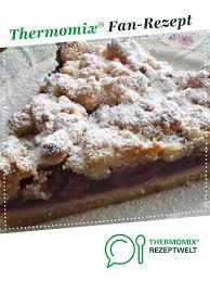 Marzipan Kirsch Kuchen Mit Streuseln Rezept Thermomix Kuchen Kuchen Kuchen Mit Kirschen
