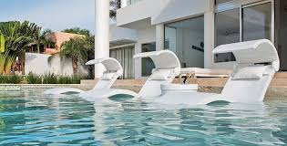 Make Your Pool Summer Ready Ledge Lounger In Pool Furniture Is Designed For In Water Use Chaise Deep With Attac Pool Lounge Chairs Pool Furniture Pool Lounge