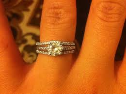 Moissanite Hesitation Weddingbee Wrap Wedding Band Pretty Engagement Rings Engagement Ring White Gold