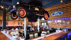 Walking into a dealership, there's a lot to take in. Sarasota Restaurant News Ford S Garage Now Open