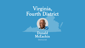 Virginia Fourth Congressional District Results Donald Mceachin Vs Leon Benjamin The New York Times
