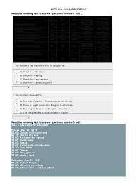 20200724 contoh soal schedule beserta jawabannyacontoh soal bahasa inggris mid semester ganjil kelas x ips. Soal Schedule And Signs Pdf