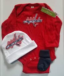 Washington Capitals Baby Newborn Capitals Baby Gift Capitals Hockey Baby Gift Ebay Baby Clothes Hockey Baby Clothes