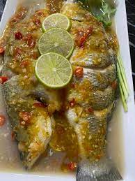 Siakap stim limau ala restoran thai | mudah sangat dan sedap. Resepi Siakap Stim Limau Guna Pes Senang Giler Bini Makan Bertambah Resepi My