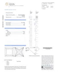 Three Stone Princess Cut Diamond Engagement Ring