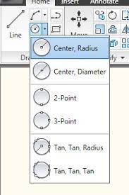 How To Use Circle Command In Autocad - Mechanical 360