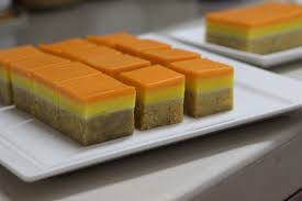 Kue pisang pandan nangka ini bisa jadi referensi untuk camilan acara keluarga. Kuih Talam Pisang Hidangan Penutup Kue Lapis Makanan