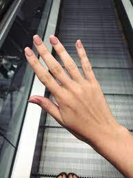 2nd Round Of Acrylic Nails Got Them Shorter This Time So That I Can Play Guitar Face Chest Arms And Back Are Looking The Best They Have In Years Yay I Still