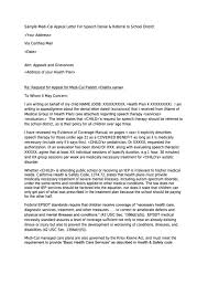 The success rate of appealing health insurance claims is 40 to 50 percent. Medical Appeal Letter Sample Printable Pdf Download