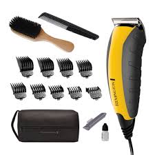 Haircut numbers and hair clipper sizes are important to understand if you're getting a haircut at a barbershop. Remington Virtually Indestructible Barbershop Clipper 15 Piece Haircut Kit Yellow Hc5855 Walmart Com Walmart Com
