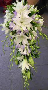 Weddings • wedding decor • wedding flowers. Brides Shower Lilac Cream