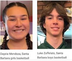 Santa Barbara High's Luke Zuffelato, Dayzia Mendoza Honored as Athletes of  the Week