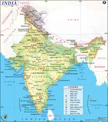 Check out tour my india website to explore kerala tourist map for hassle free holiday tour in kerala. Large India Map Image Large India Map Hd Picture