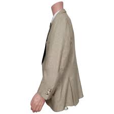 Edgar Pomeroy Mens Blazer Sport Coat Two Button Casual Jacket 46R Bespoke  Suits