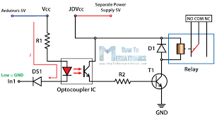 This post shows how to use a relay module with an arduino board. Arduino Relay Tutorial Control High Voltage Devices With Arduino