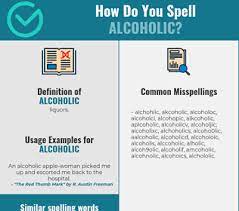 All which is correct spellings and definitions, including alcoholic or alchoholic are based on official english dictionaries, which means you can browse common searches that lead to this page: Correct Spelling For Alcoholic Infographic Spellchecker Net