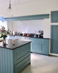 Our Kitchen S Repaint Is Nearly Done One Job Ticked Off The Long List From Pale Cream To Repainting Kitchen Cabinets Grey Blue Kitchen Kitchen Renovation