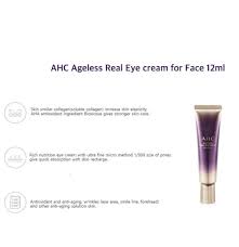 Ahc hydrating essential real eye cream for face cult korean skincare 10ml new. Buy Ahc Ageless Real Eye Cream For Face 30ml 4pcs At Affordable Prices Price 41 Usd Free Shipping Real Reviews With Photos Joom