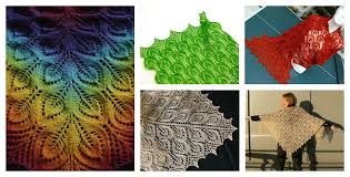 Raspberry pink lace shawl mohair wrap wedding shawl luxury | etsy. Spring Leaves Lace Shawl Free Knitting Patterns