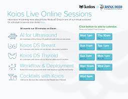 Koios Medical RSNA Live Sessions - Koios Medical