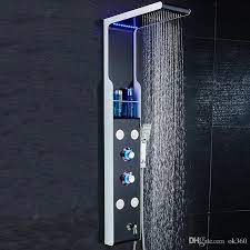 Ask us for a custom size screen if you can't find what you are looking for! Stainless Steel Wall Mounted Shower Panel With Led Light Newcoolmex