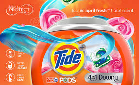 Pods plus downy cleans and conditions in 1 step, helping protect clothes from stretching and fading in the wash · pods plus downy have the signature downy april . Amazon Com Tide Pods Plus Downy 4 In 1 He Turbo Laundry Detergent Pacs April Fresh Scent 61 Count Tub Packaging May Vary Health Household