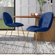 Whitewashed wood, rope accents, rattan legs, and cane backing are just a these white metal tolix chairs have a wooden seat cover. Coastal Kitchen Dining Chairs You Ll Love In 2021 Wayfair