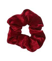 Red Scrunchie Shoplook Red Scrunchie Velvet Scrunchie Scrunchies