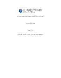 Each university and country has different entry requirements and the list below does not generalise the entry requirement of universities as a whole. Abpg1203 History And Philosophy Of Psychology January 2021 Bachelor Of Psychology With Honours January 2021 Abpg History And Philosophy Of Psychology Studocu