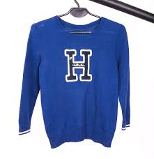 Details About Hollister Kids Sweather Cotton Blue Size S