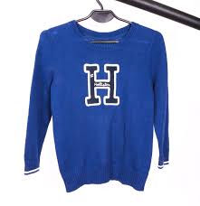 details about hollister kids sweather cotton blue size s