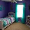 Girls purple blue room traditional kids 5. 1