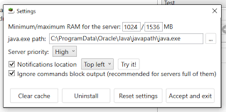 I have a minecraft server with mcmyadmin. Github Lonamiwebs Minecraft Server Starter A Cool Simple And Efficent Minecraft Server Starter For Windows