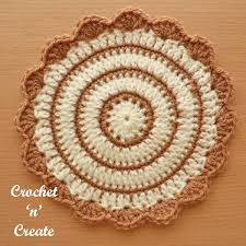 You will need to increase the number of stitches as another rag rug i have made, with a larger fabric width and a larger crochet hook. Flower Mat Crochet N Create