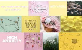 Pink and yellow yellow aesthetic pastel yellow art cool. Fluttershy Aesthetic Collage By Pastel Suqar On Deviantart