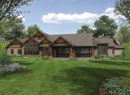 With this stunning rustic house plan, you'll feel like you're on a mountain getaway everyday. Plan 23609jd One Story Mountain Ranch Home With Options Rustic House Plans Ranch House Plans New House Plans