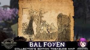 Elder Scrolls Online Bal Foyen Ce Treasure Map Youtube