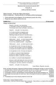 We did not find results for: Simulare Bacalaureat 2017 Subiectele La Limba RomanÄƒ Libertatea