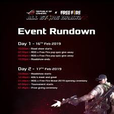 The tournament will be broadcasted live and players can also broadcast their. Rog X Free Fire All Stars Brawl Tournament Happening At Sunway Pyramid Nasi Lemak Tech