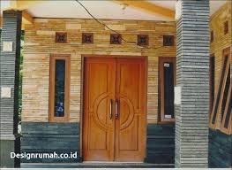 Model atap rumah bagian depan agar semakin unik dan lain daripada yang lain bisa menggunakan contoh design dari hunian khas masyarakat jawa. Desain Rumah Batu Alam Desain Lantai Rumah Minimalis Dengan Batu Alam Gaya Modern Design Rumah