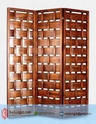 Jual partisi ruangan penyekat restauran dll murah custom pintu lipatrp1.475.000: Jual Partisi Ruangan Minimalis Jati Ruangan Mebel Pembatas Ruangan