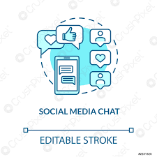 Una vez en el centro de redes y recursos compartidos, haz clic en administrar redes inalámbricas Redes Sociales Chat Turquesa Concepto Icono De La Comunicacion Vector De Stock Crushpixel