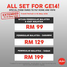 The best deals and cheap flight tickets available for asia and beyond! Airasia On Twitter Ge14 Fixed Fares Extended To 10 May 2018 Book Now Https T Co Osc52vu7am Applicable To New Bookings Only