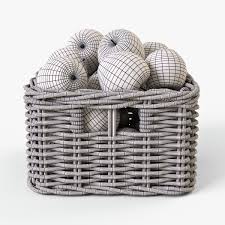 Wicker Apple Basket Ikea Byholma 1 Set 4 Color Apple Baskets Wicker Gray Baskets