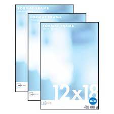 You can also choose from 1 color, 2 color, and 4 color picture frames. Mainstays 12x18 Format Picture Frame Set Of 3 Walmart Com Walmart Com